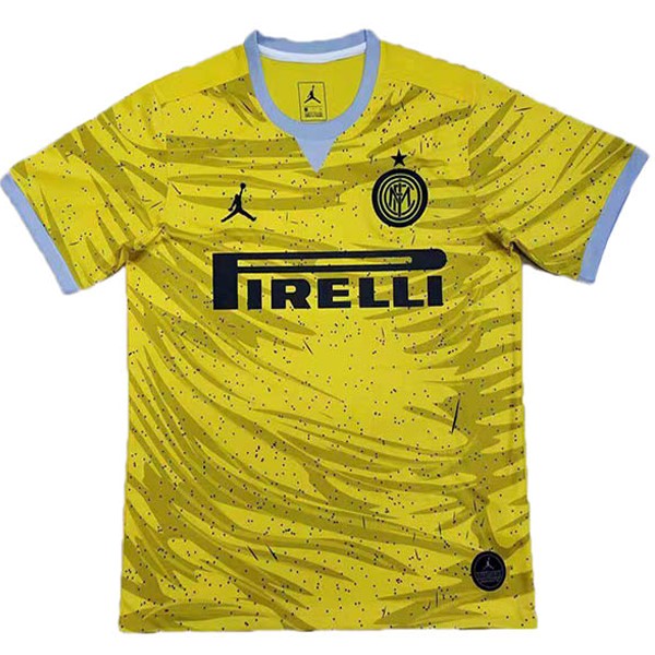 JORDAN Tailandia Camiseta Inter 2ª 2019/20 Amarillo